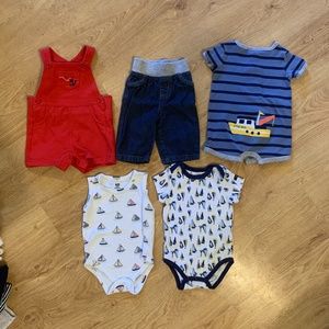 Lot of nautical clothes